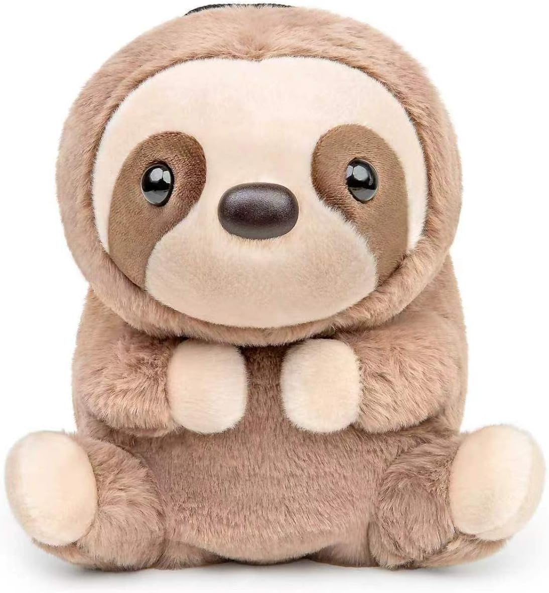 Sloth Rock Climbing Chalk Bag, Fun Plush Animal Chalk Pouch with Drawstring, Adjustable Waist Belt for Indoor Outdoor Bouldering Sport Climbing
