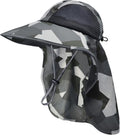 Sun Hat for Men Women with Neck Flap,UPF 50+ UV Protection Fishing Hat