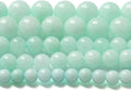12MM 32PCS Natural Stone Amazonite Chalcedony Loose Beads for Jewelry Making DIY Bracelet Necklace 1 Strand