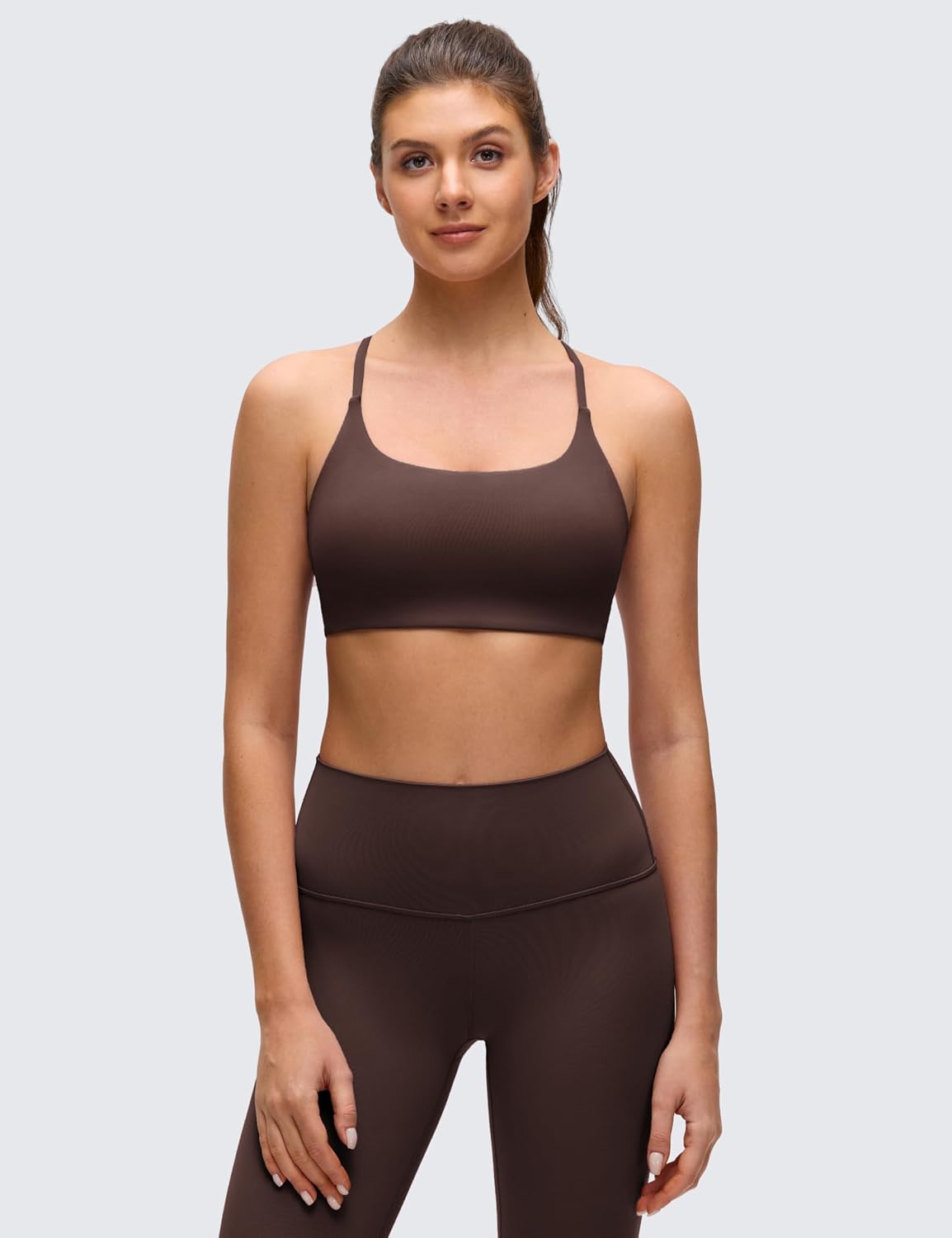 CRZ YOGA Butterluxe Twist Back Sports Bras