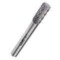 SA-1 Solid Carbide Burr Rotary File Cylindrical Shape Double Cut for Die Grinder,widely Used for metalwork, Tool Making, Engineering, Wood Carving by LU&MN