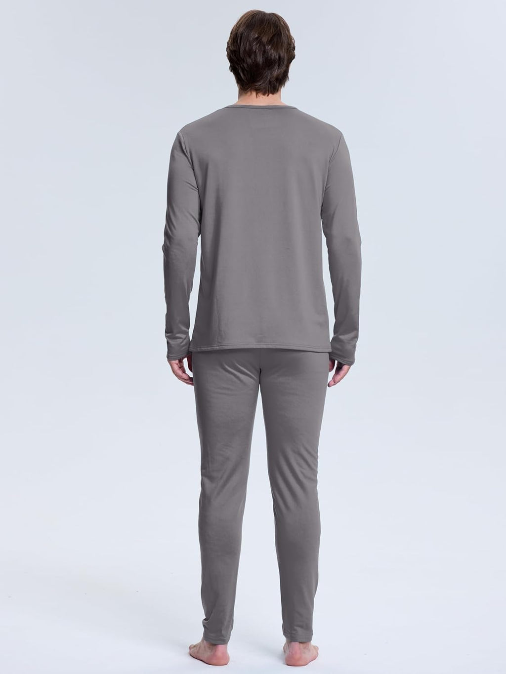 Thermal Underwear for Men Fleece Lined Long Johns for Mens Winter