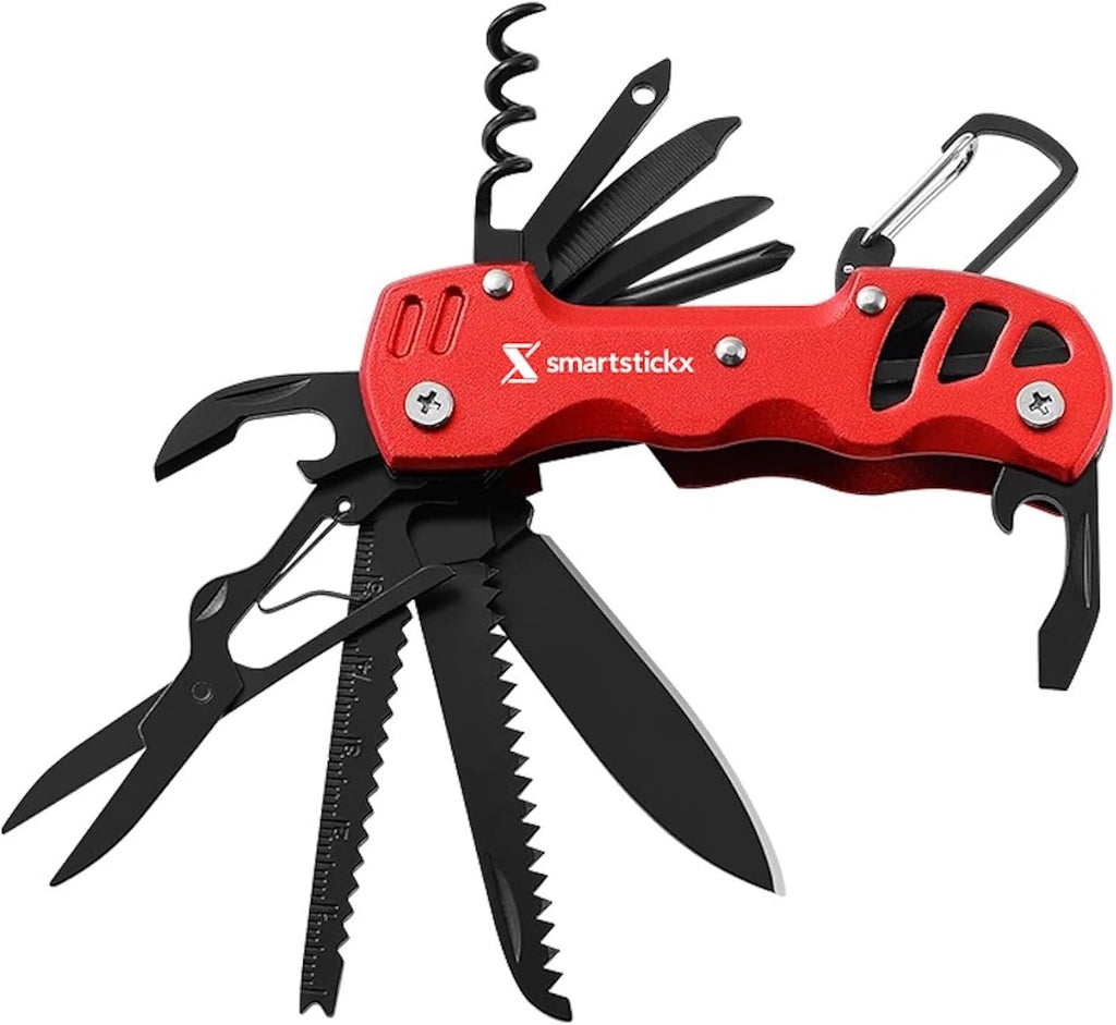 16 In 1 Multi tool Pocket Knife multitool Military Grade Steel: Swiss Style