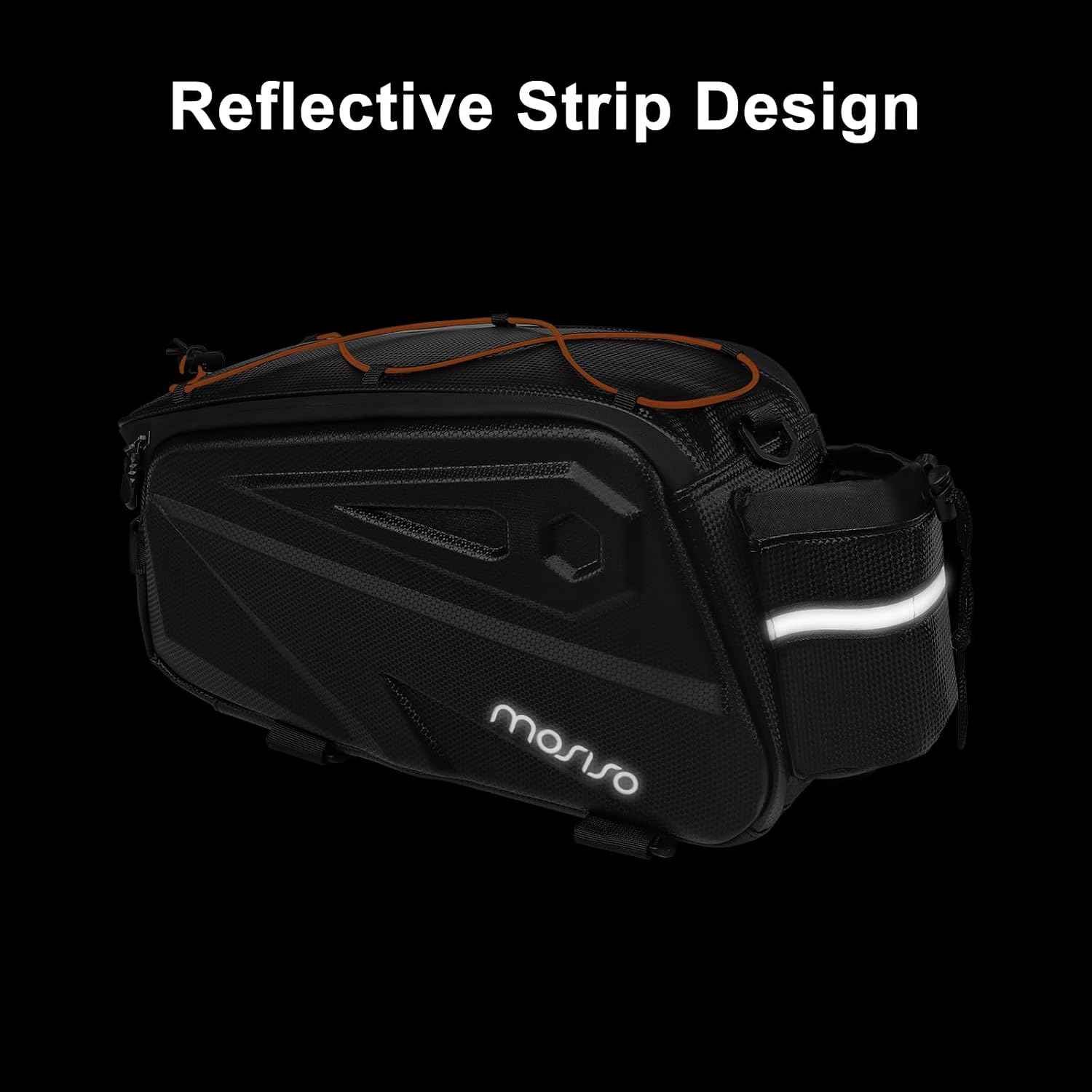 MOSISO Bike Rack Bag, Waterproof Bike Rear Rack Handbag Bicycle Trunk Bag