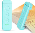 Glocusent USB Rechargeable Book Light, Portable Clip-on LED Reading Light