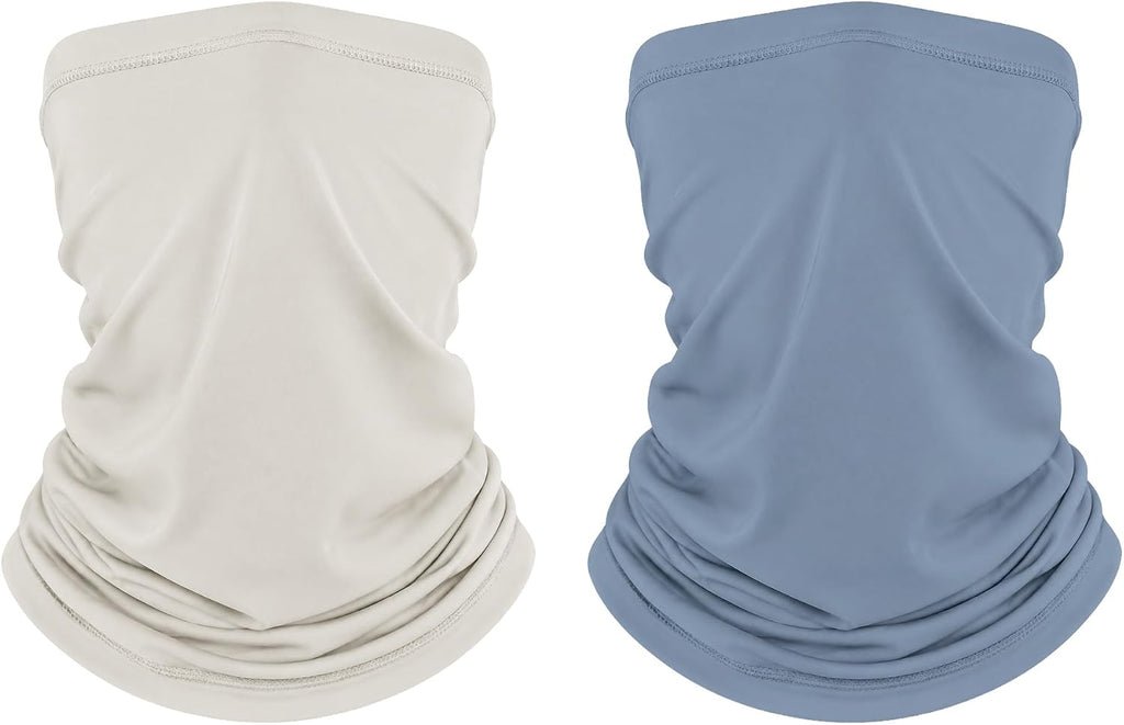 netdraw Unisex UPF 50+ Bamboo Viscose Neck Gaiter 2 Pack