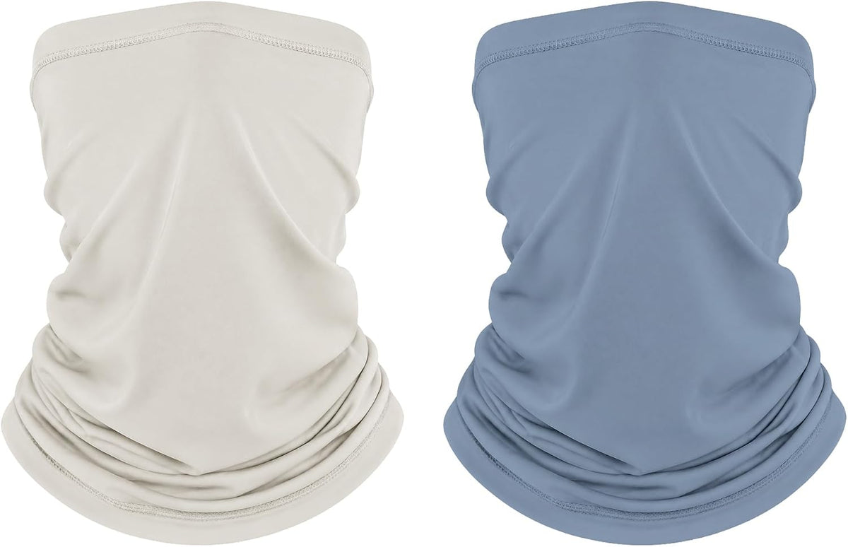 netdraw Unisex UPF 50+ Bamboo Viscose Neck Gaiter 2 Pack
