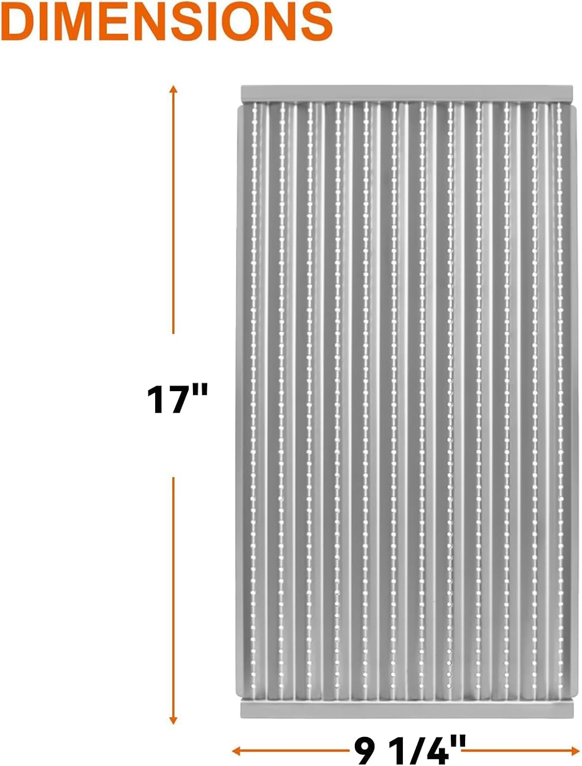 BBQ Future 17" Grill Emitter for Charbroil Tru-Infrared Gas Grills