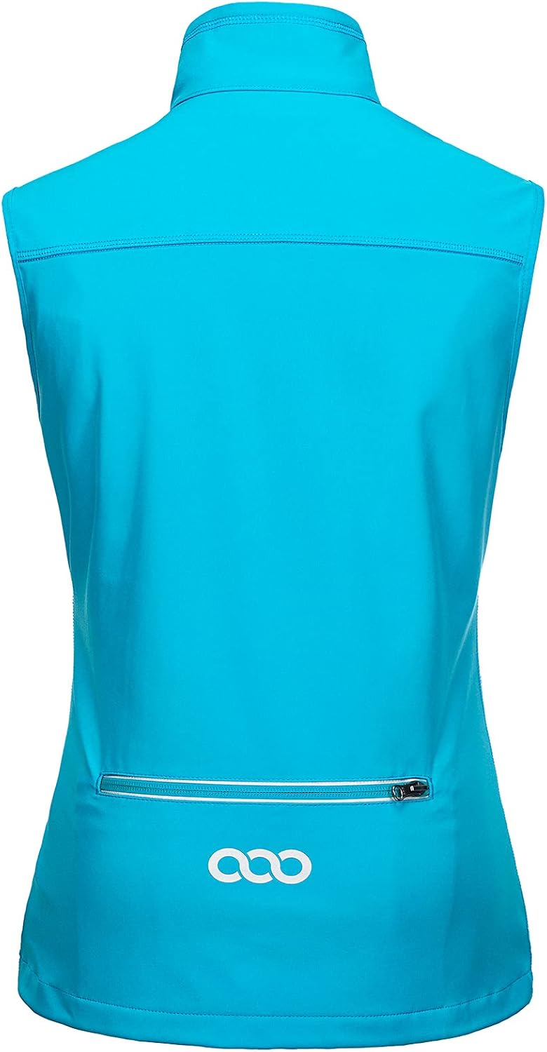 33,000ft Women's Lightweight Running Vest with 6 Pockets for Travel Golf