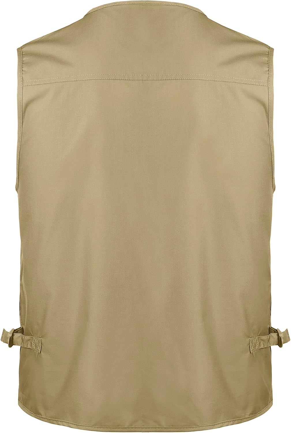 Flygo Men's Fishing Vest Utility Lightweight Outdoor Travel Safari Photo Cargo Vest with 16 Pockets