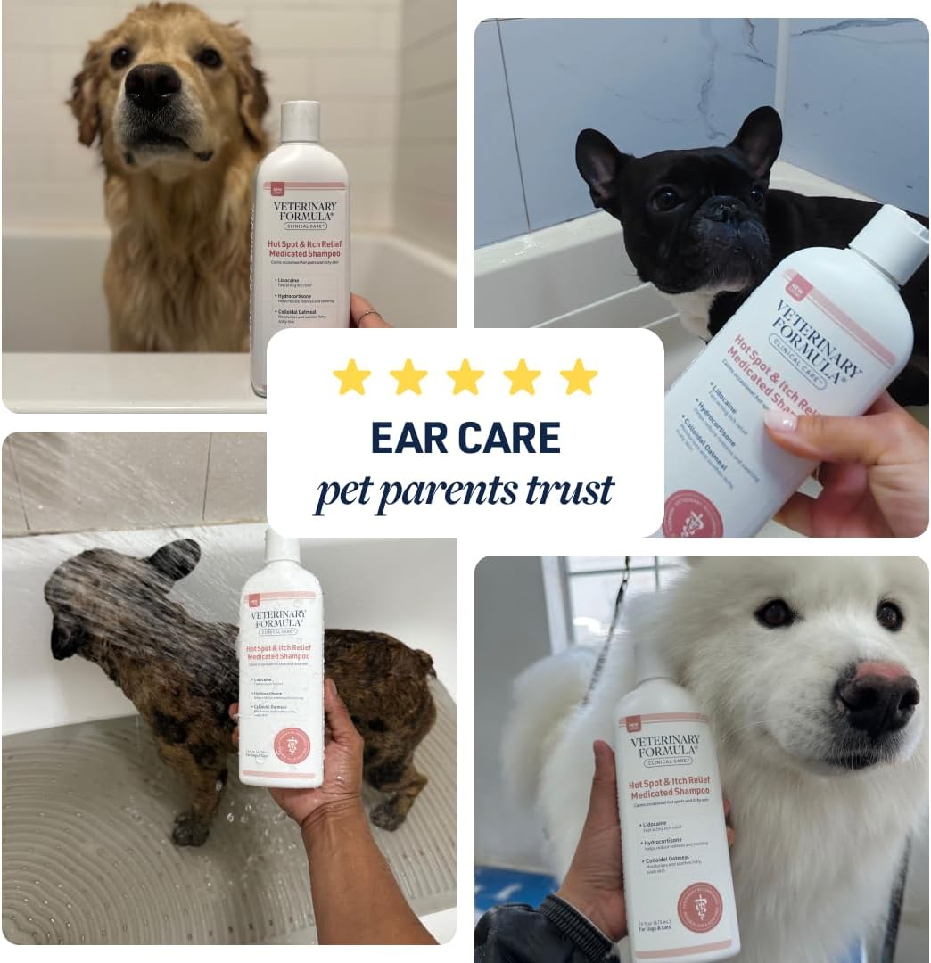 Veterinary Formula Clinical Care Hot Spot & Itch Shampoo + Spray Bundle