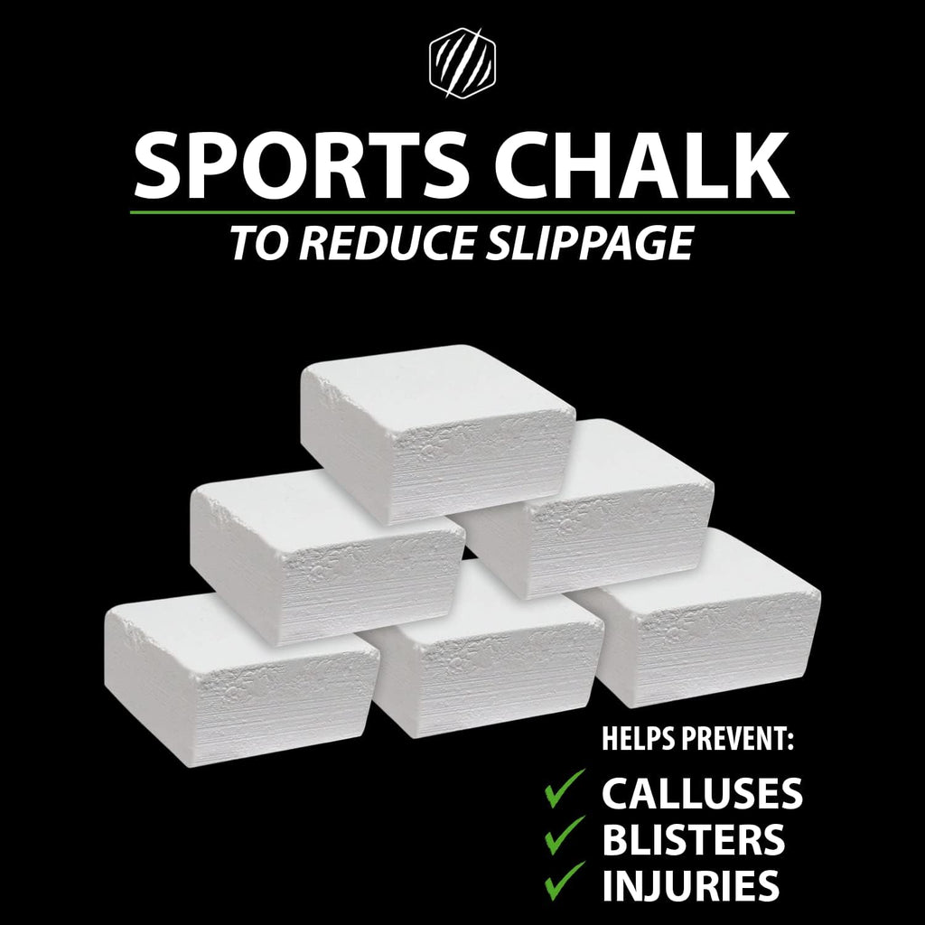 Bear KompleX Gym Chalk Blocks Non Slip Grip for Hands 8 pcs, 56g, Hands