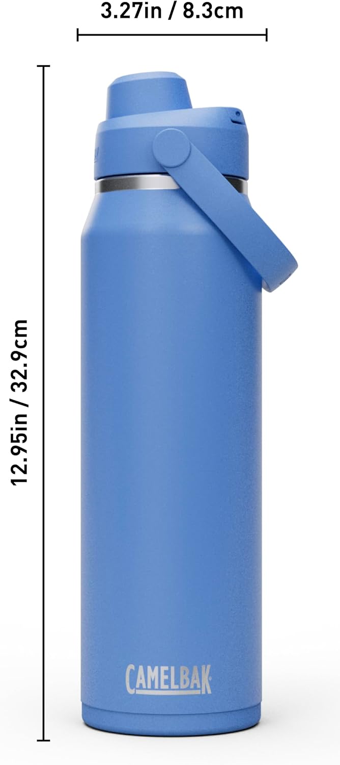 CamelBak Thrive Chug Stainless Steel Water Bottle 32oz, Sky Blue