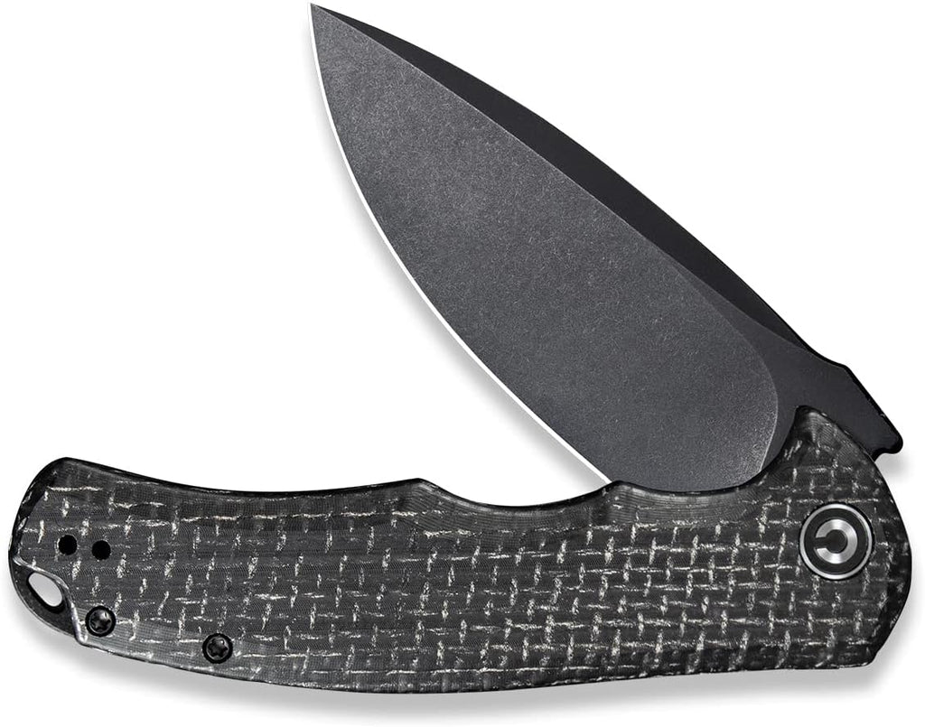 CIVIVI Praxis Folding Pocket Knife, 3.75" Blade Micarta Handle C803G