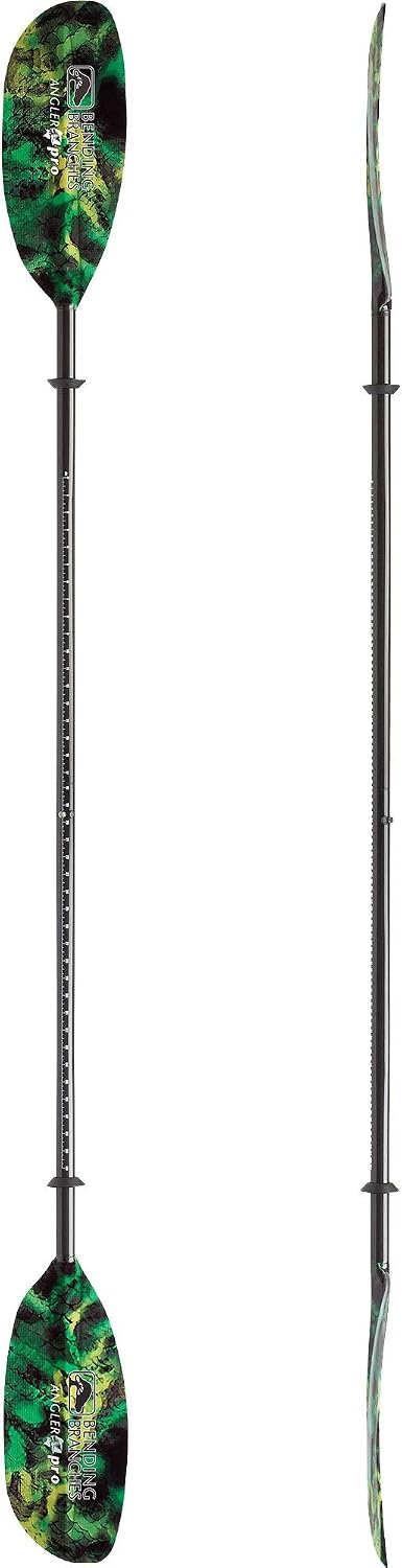BENDING BRANCHES Angler Pro Fiberglass Straight Shaft 2-Piece Kayak Paddle