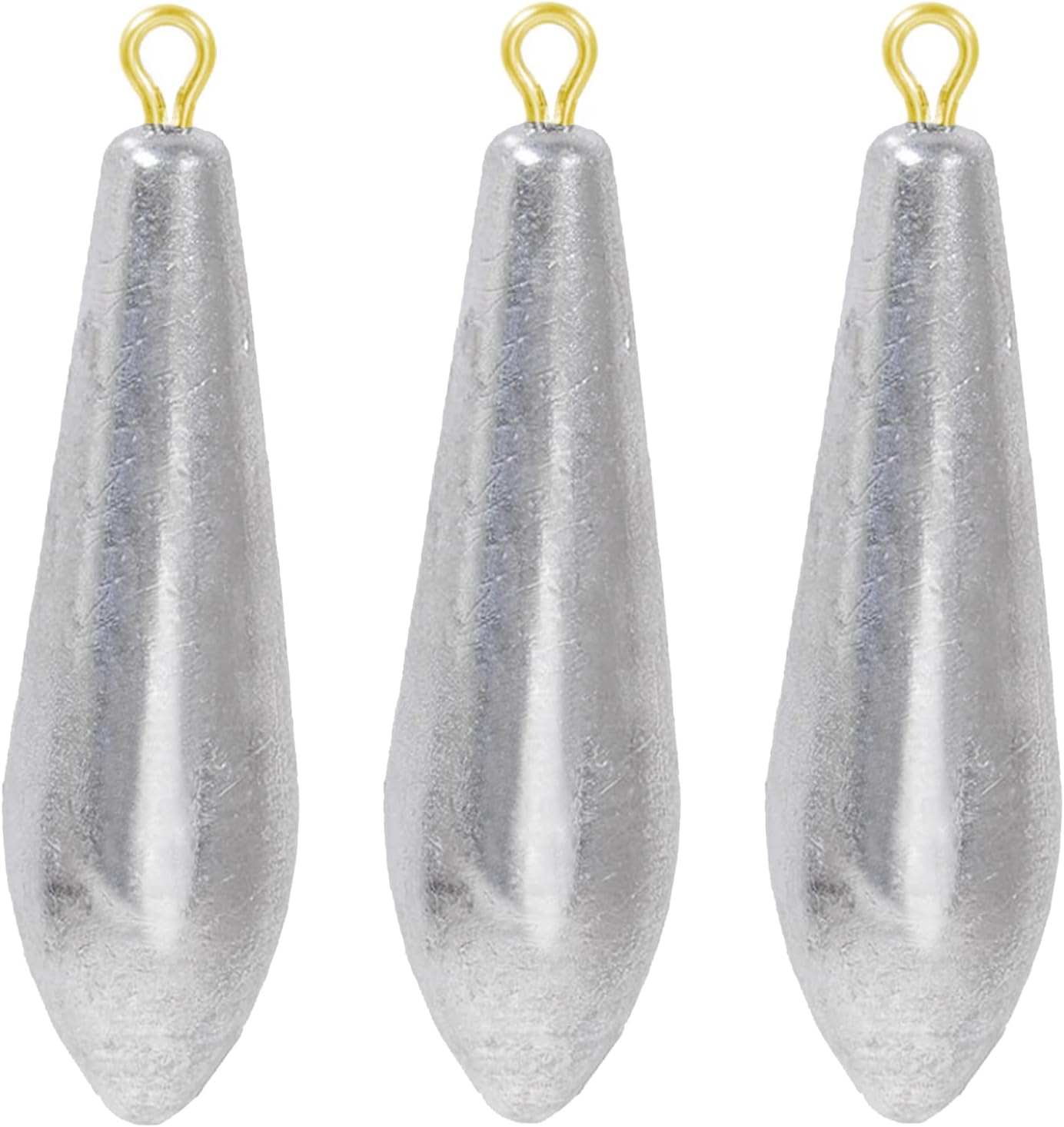 AMYSPORTS Drop Shot Fishing Weights Kit Lead Freshwater Fishing Sinkers Bass Casting Removable Fishing Weights Saltwater Streamlined