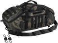 Hannibal Tactical 65L Large Duffle Bag, 3-in-1 Tactical Backpack MOLLE Pack for Sports, Gym, Outdoor, Black Camo