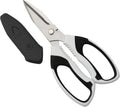 BoFuYuan Utility Scissors All Purpose heavy duty 8-Inch White