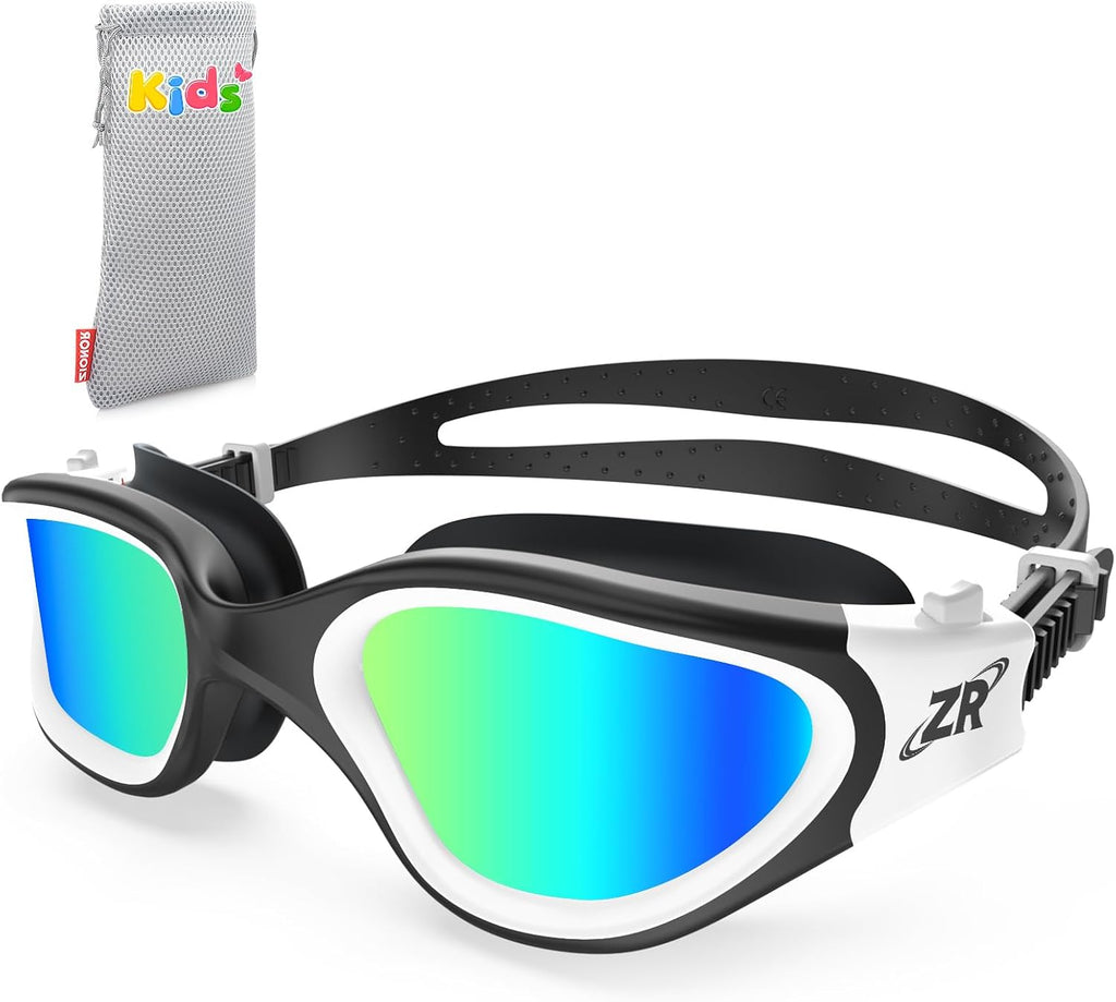 ZIONOR G1 MINI Polarized Kids Swim Goggles for Boys Girls Ages 6-14