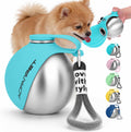Portable Dog Water Bottle 10oz Stainless Steel Travel Bowl