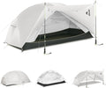 Naturehike Mongar Upgraded 1/2/3 Person Backpacking Tent,Waterproof Lightweight Camping Tent with Footprint