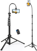 Victiv Phone Tripod, 85" Tall Tripod for iPhone with Remote & Phone Holder