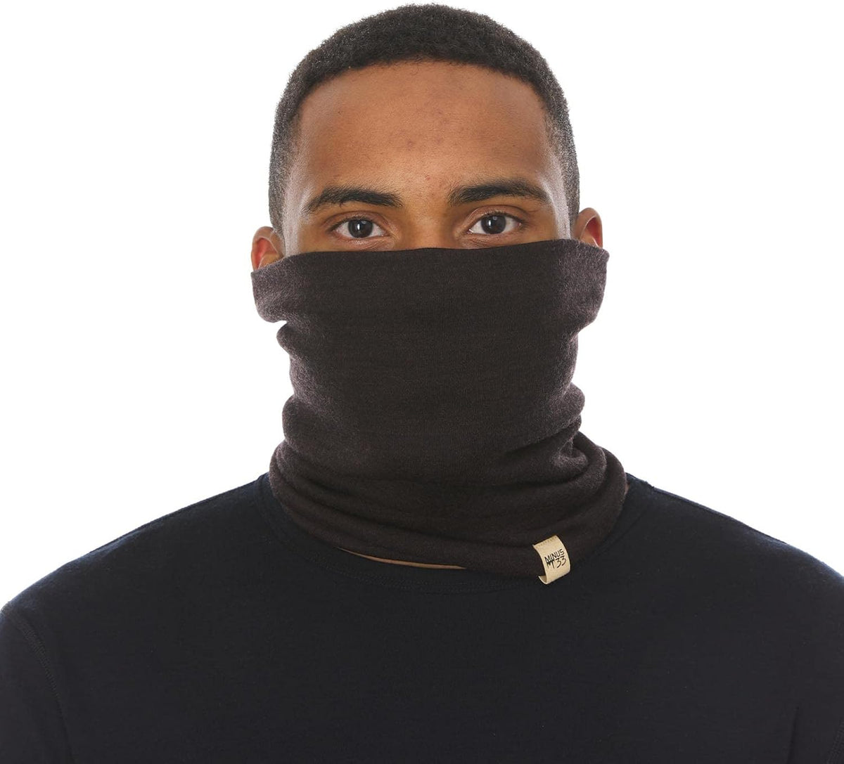 100% Merino Wool - Midweight Neck Gaiter - Skiing Neck Warmer - Winter Face Mask - Multipurpose Headwear