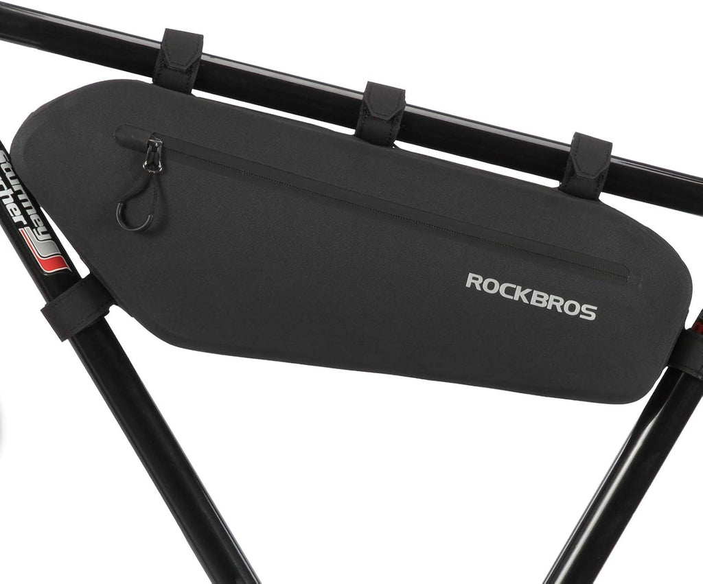 ROCKBROS Bike Frame Bag 840D Nylon Waterproof Bike Triangle Bag Bicycle