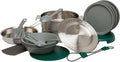 Stanley Adventure Full Kitchen Basecamp Camping Cook Set - 11 Piece, Pot With Vented Lid - Cookware for Backpacking, Hiking and Camping