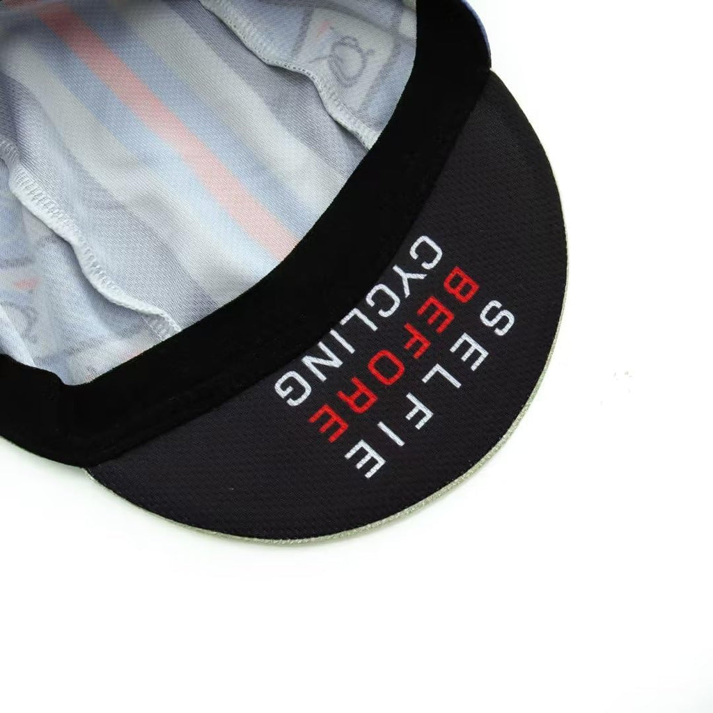 Funny Cycling Cap - Men and Women Cycling Hat-Under Helmet Bike Cap One Size