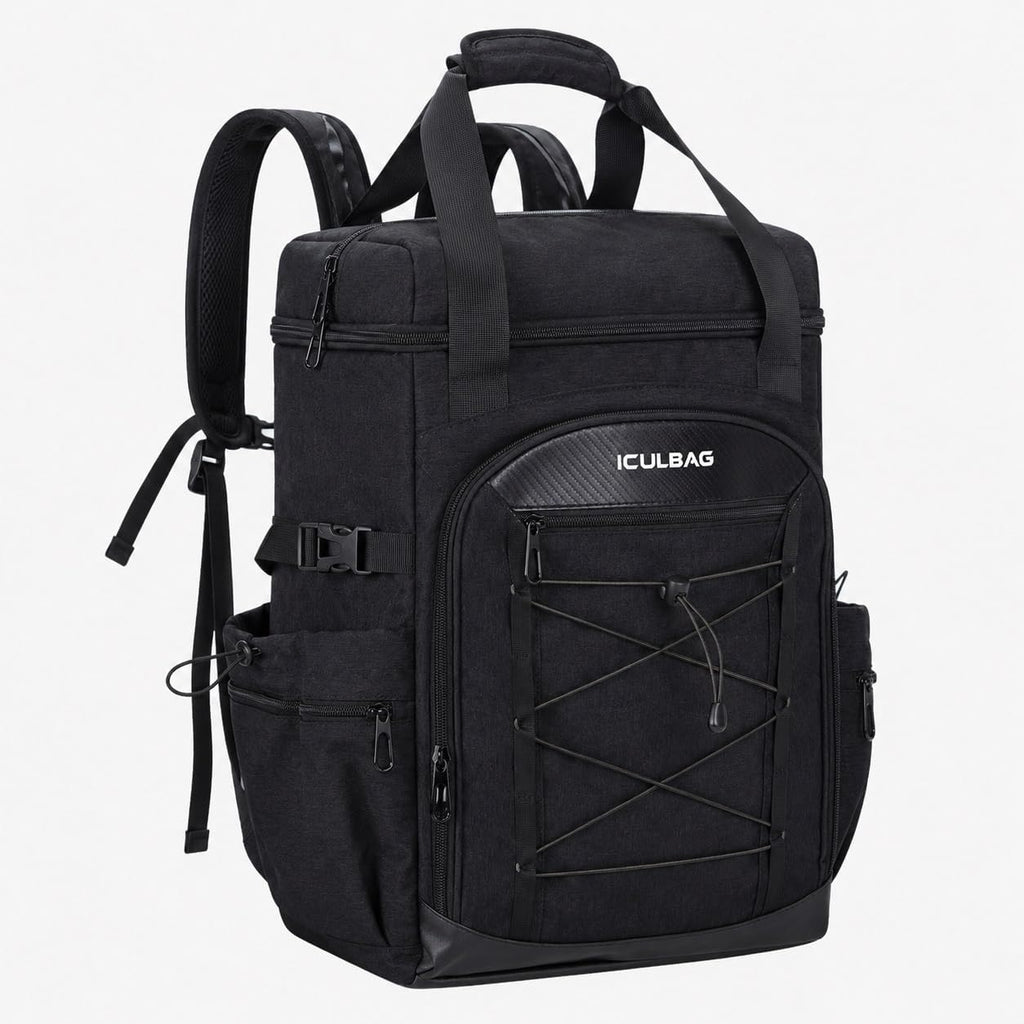 Backpack Coolers Insulated Leak Proof 38cans Soft Insulated Cooler Backpack for Women Men 12 Hours Cooling for Camping Hiking Beach Picnic