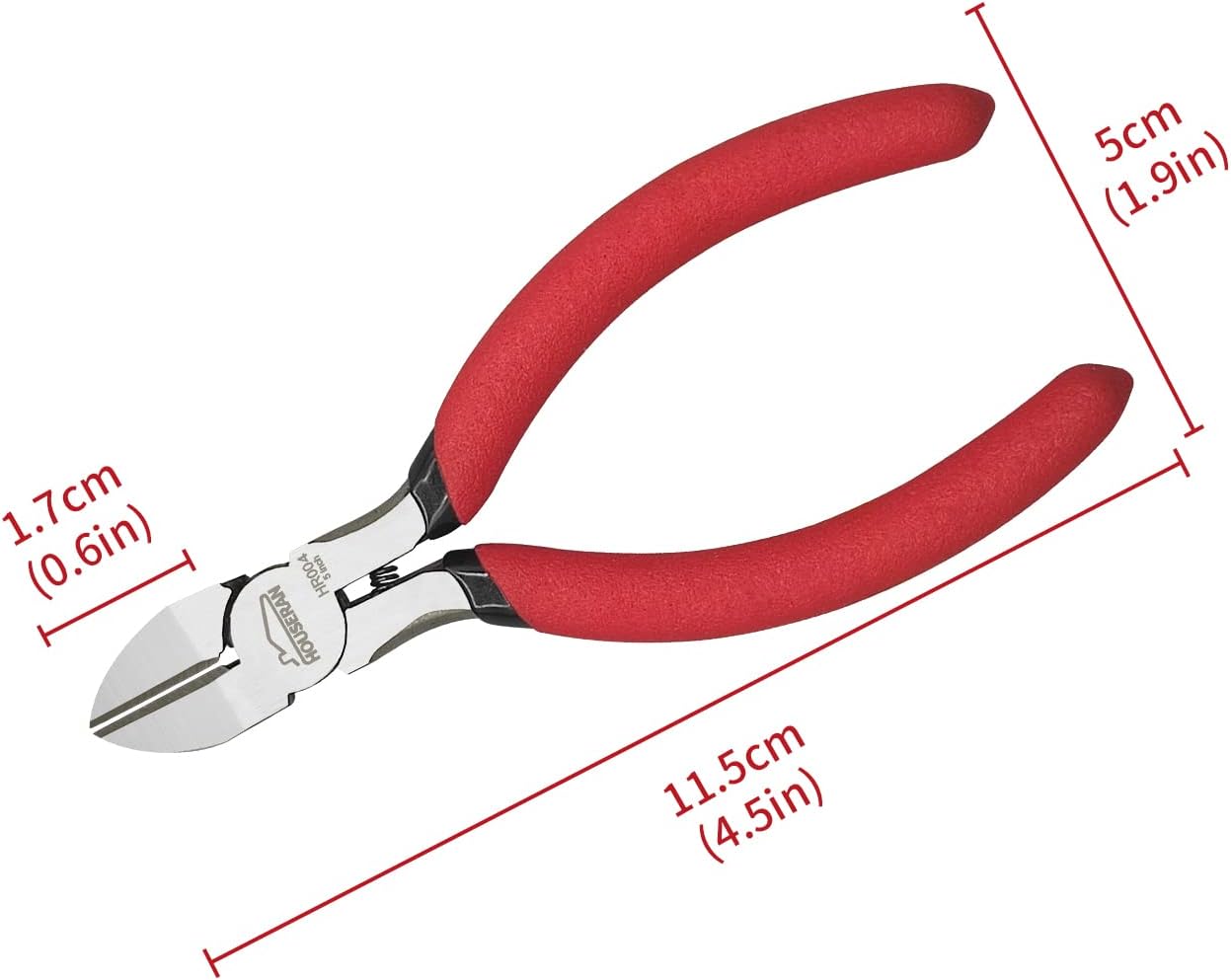 5 inch Wire Cutters, 5 Pack, Diagonal Cutters, Side Wire Snips