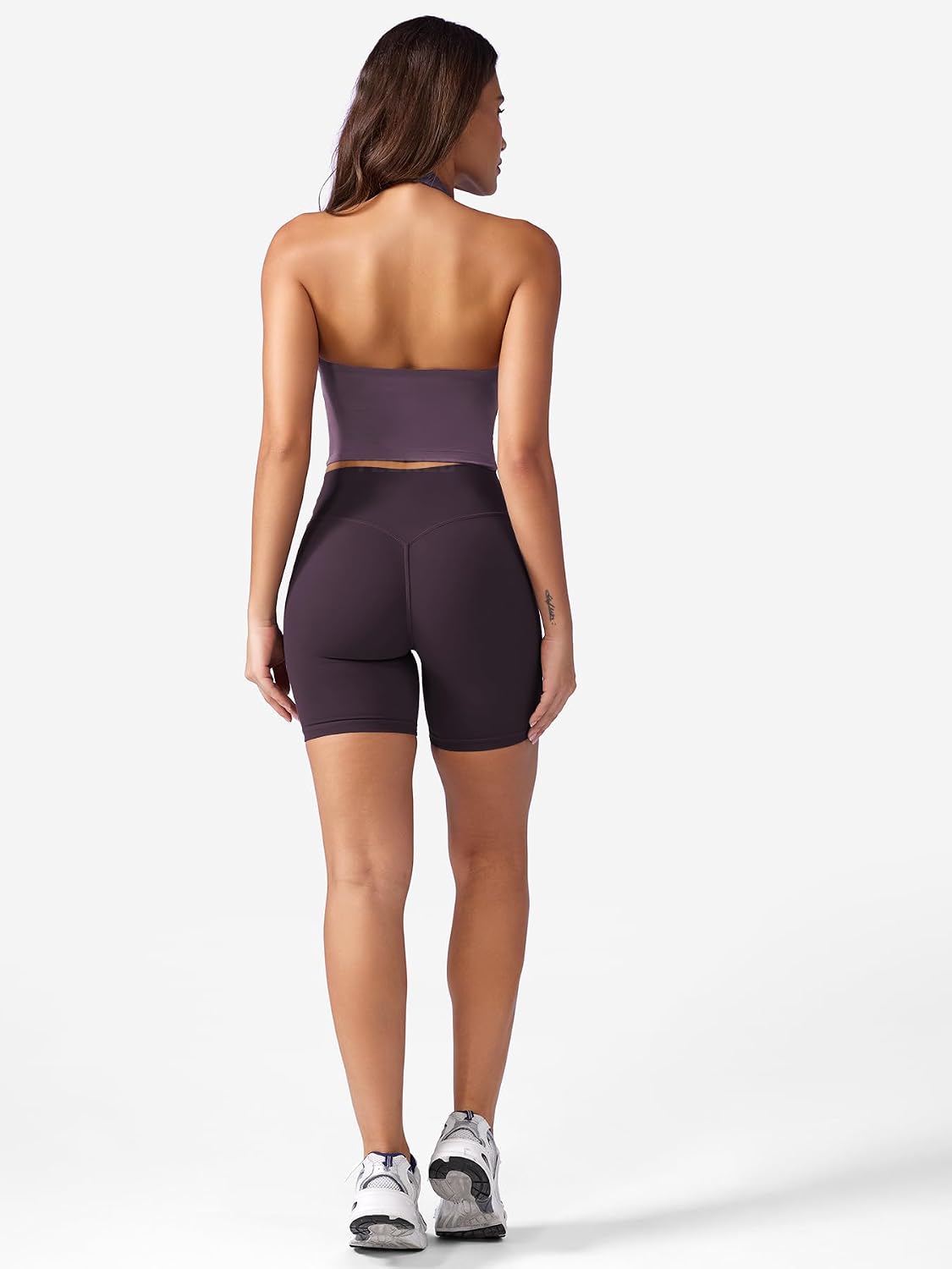 YEOREO CoreFlex Women's Halter Crop Tank Top