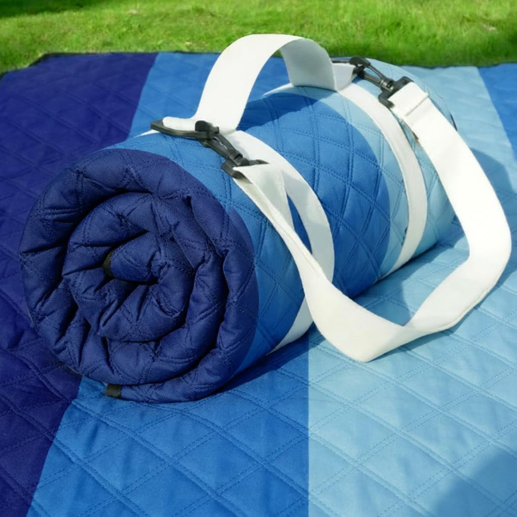Extra Large Picnic Blanket 80"x 83", Waterproof Sandproof Beach Outdoor Mat