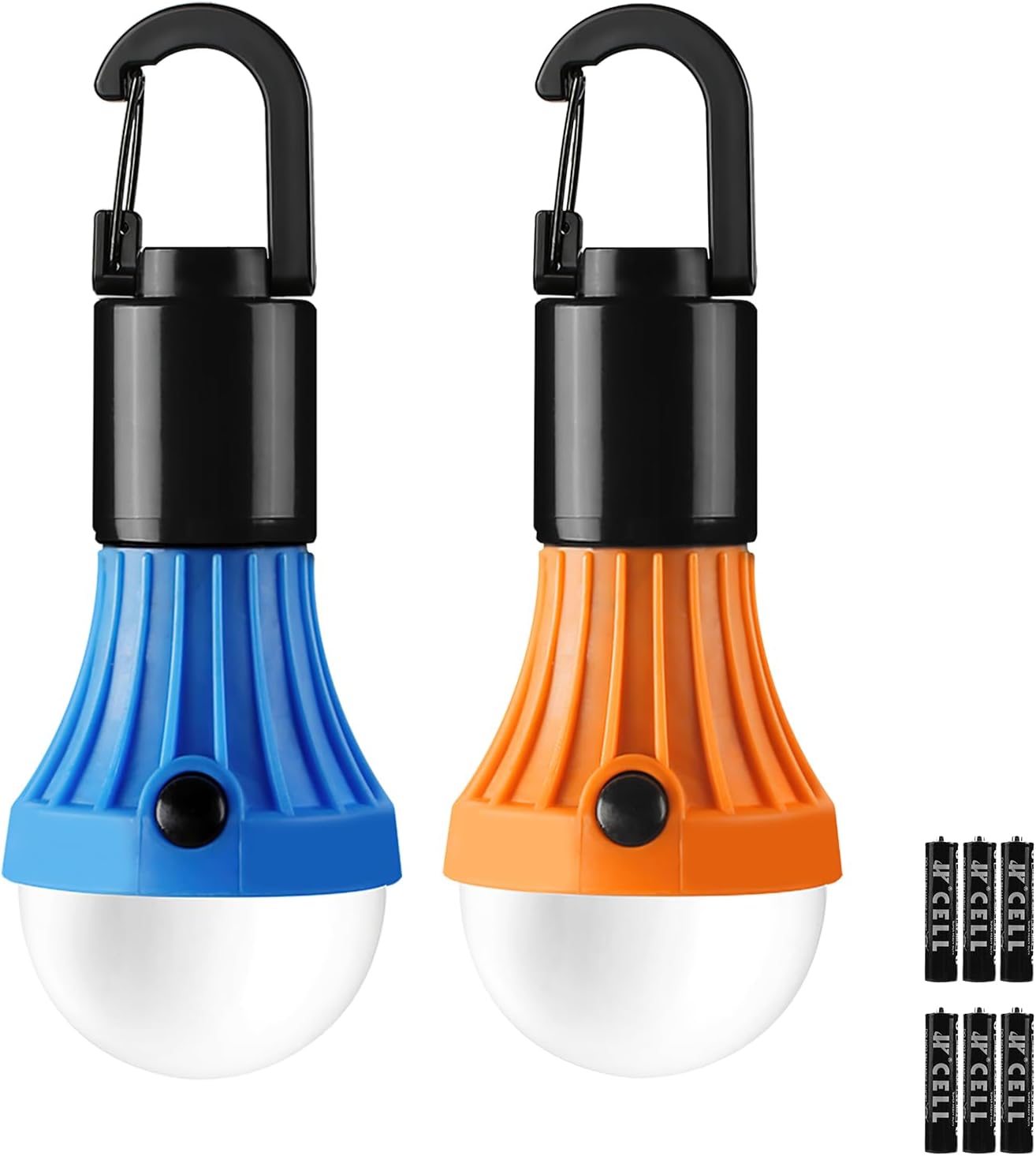 Lepro LED Camping Lantern with 3 Light Modes, Batteries Included, 4 Packs | Hanging Tent Light, Camping Essentials, Portable Lantern Flashlight for Camping, Emergency Light, Power Outages