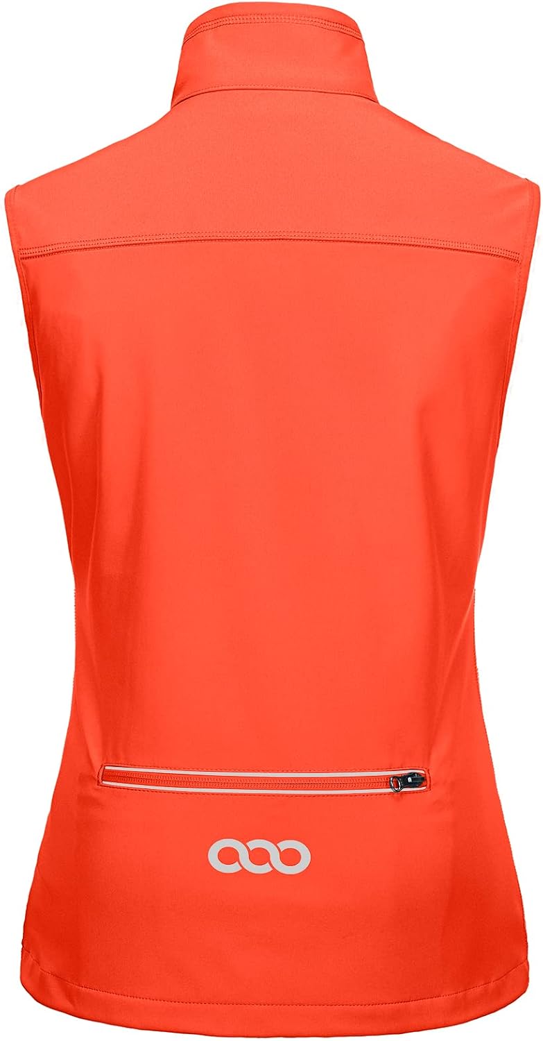 33,000ft Women's Lightweight Running Vest with 6 Pockets for Travel Golf