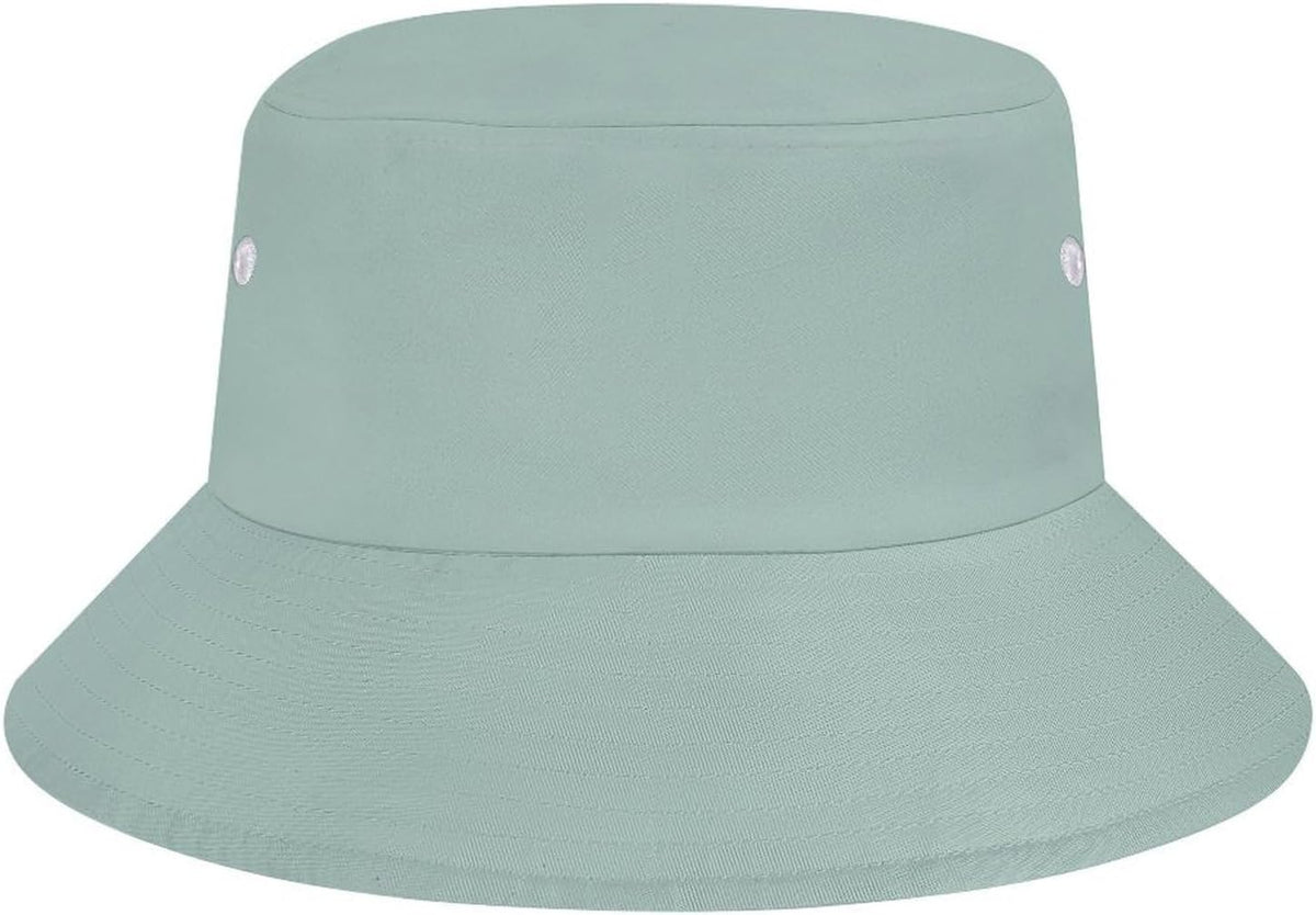 Solid Color Bucket Hat for Men Adults Unisex Sun Protection Fisherman Cap Lightweight Safari Hat for Travel Outdoor