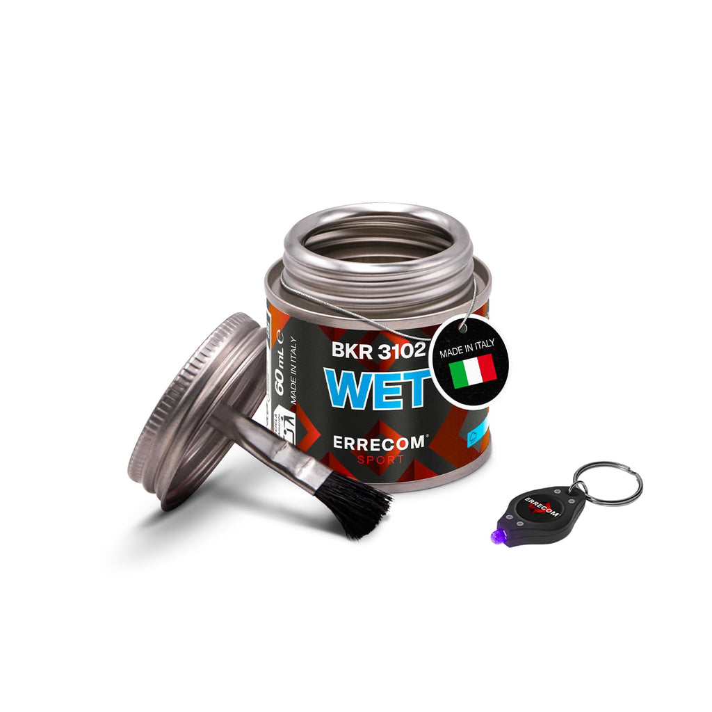 Errecom 1000 Miglia BKR 3101-4 fl oz (120 mL) Can, Dry Lube Bike Chain, for Dry and Dusty Weather Conditions, Brush Included