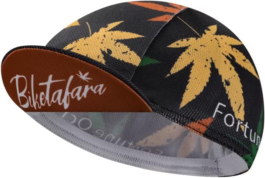 Funny Cycling Cap - Polyester Cycling Hat-Under Helmet - Cycling Helmet Liner Breathable&Sweat Uptake