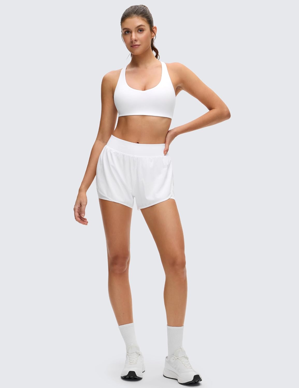 CRZ YOGA Butterluxe Racerback Sports Bras