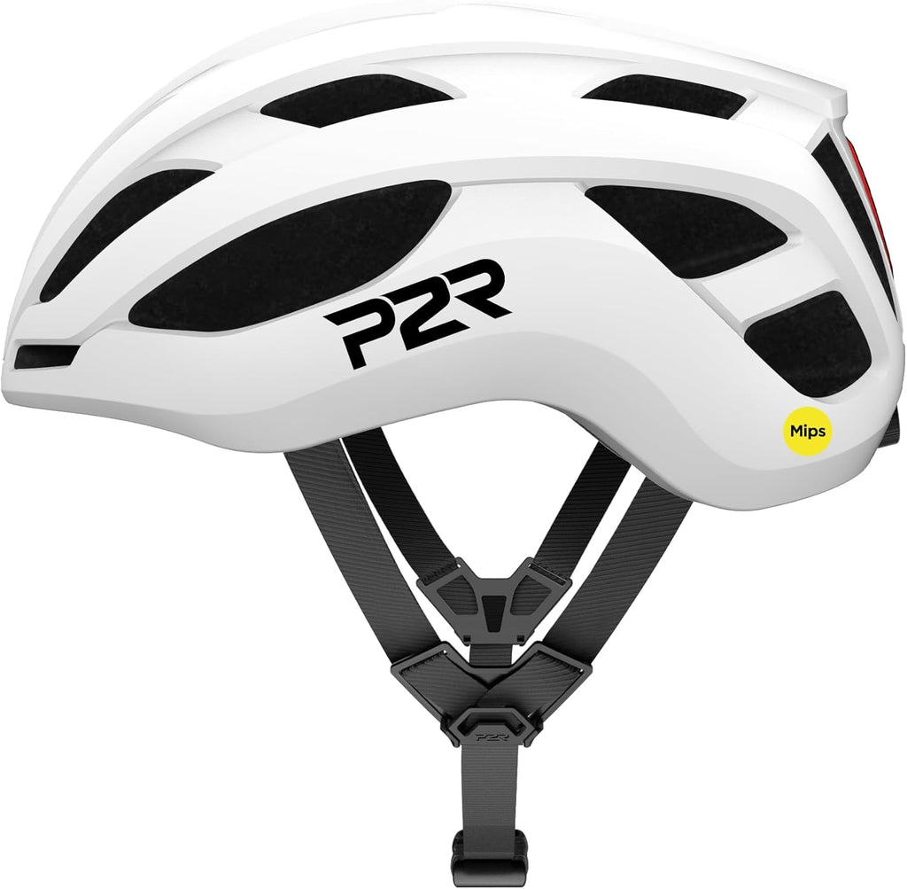 P2R A20 MIPS Bike Helmet for Teens and Adults with Rear LED Light