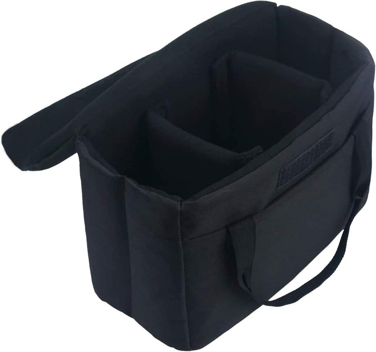 Camera Inserts Lens Padded Insert Liner DSLR SLR Protective Bag Camera Cube Roomy Case Waterproof Foldable pouch for Camera Lens Accessories Sony Canon Nikon Olympus (Black)
