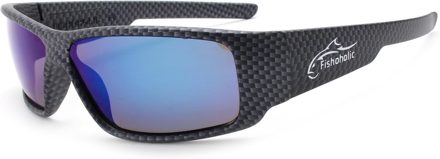 Fishoholic Polarized Fishing Sunglasses - All Day UV400 Sun Protection