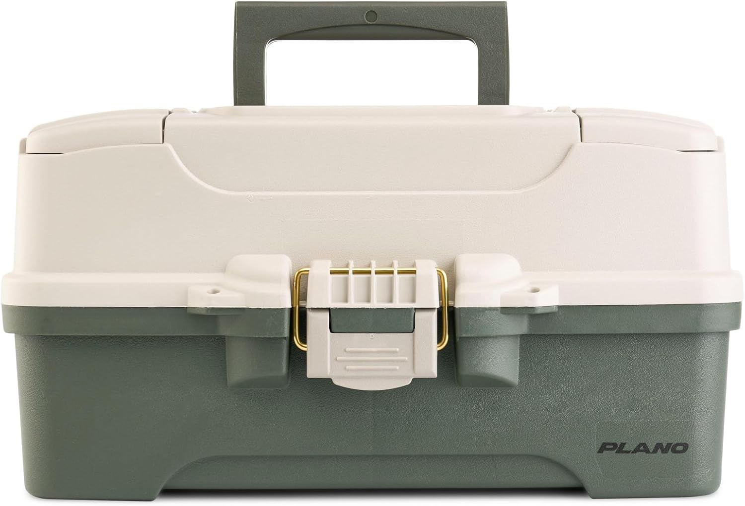 Plano 2-Tray Tackle Box with Dual Top Access, Blue Metallic/Off White, Premium Tackle Storage, 620206, One Size