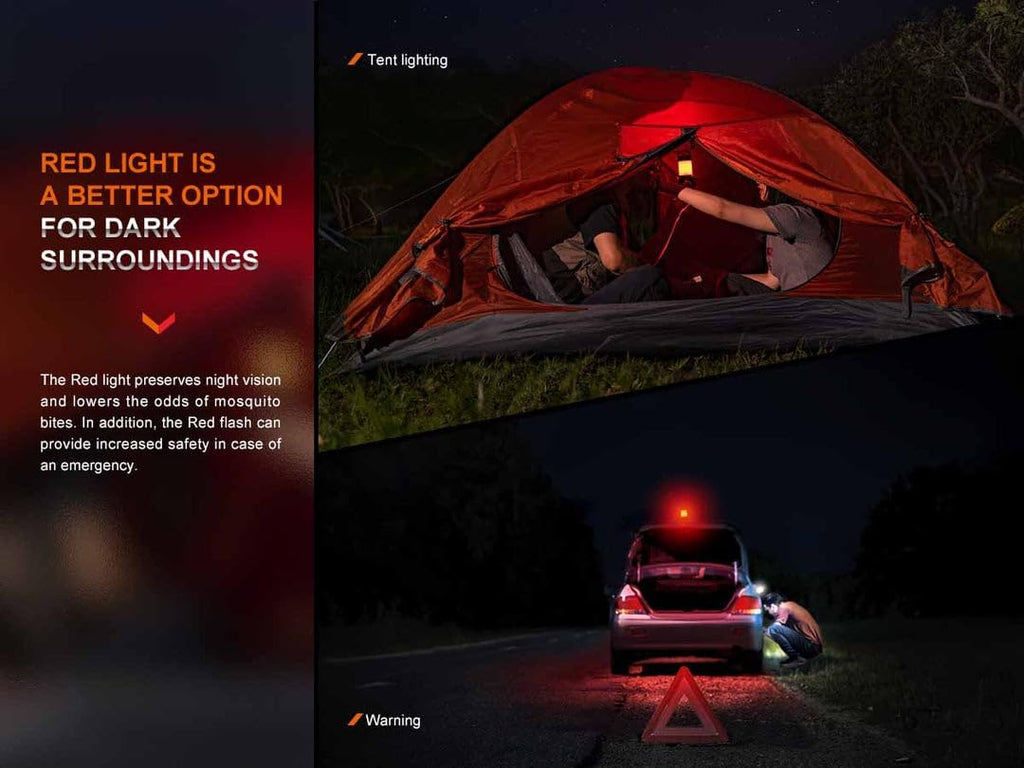 Fenix CL26R Pro Camping Lantern, Grey Camo, 650 lumens Bright, USB-C Rechargeable , Compact and Portable Perfect for Hurricane, Emergency, Hiking, Power Outage with LumenTac Organizer