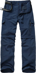 linlon Boy Scout Pants Hiking Mens Convertible Zip Off Safari Fishing