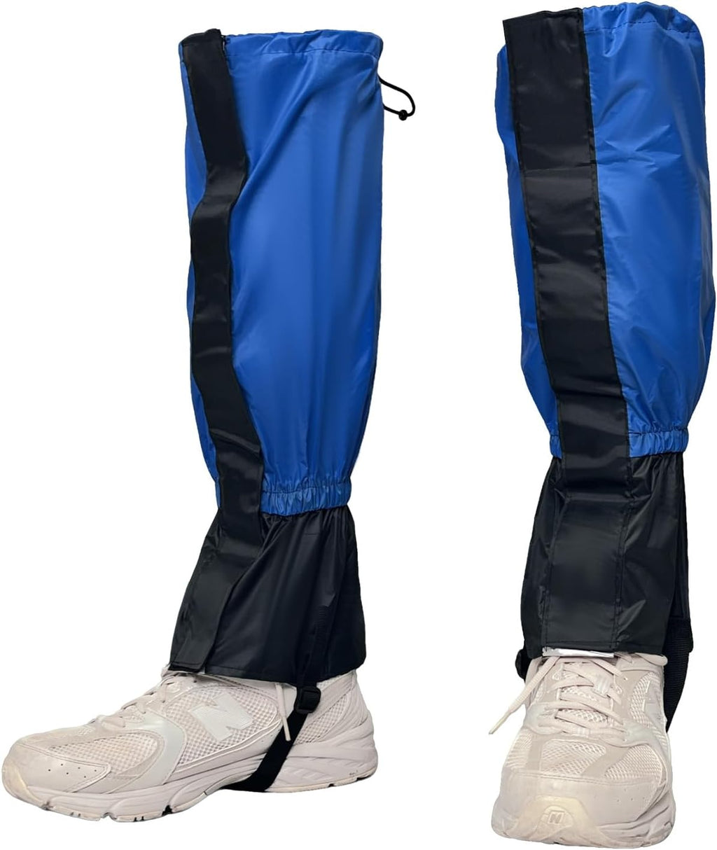 Gators for Hiking Boots,Adjustable Leg Gaiters for Women and Men Boots, Waterproof and Breathable Trail Gaiters for Hiking, Snow and Garden Weeding