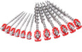 Aluminum Ground Anchors, 12-Pack Heavy-Duty Screw Stakes