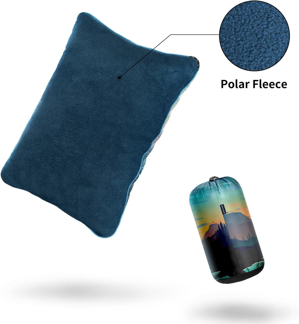 Camping Pillow Compressible Travel Pillow Lightweight Camp Pillow
