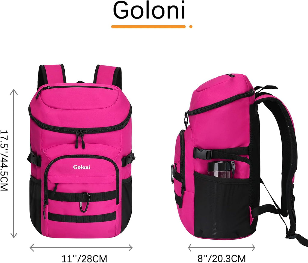 Cooler Backpack Insulated Leak Proof,Small Soft Coolers Bag for Men and Women Camping,Travel,Beach,Hiking,Picnic